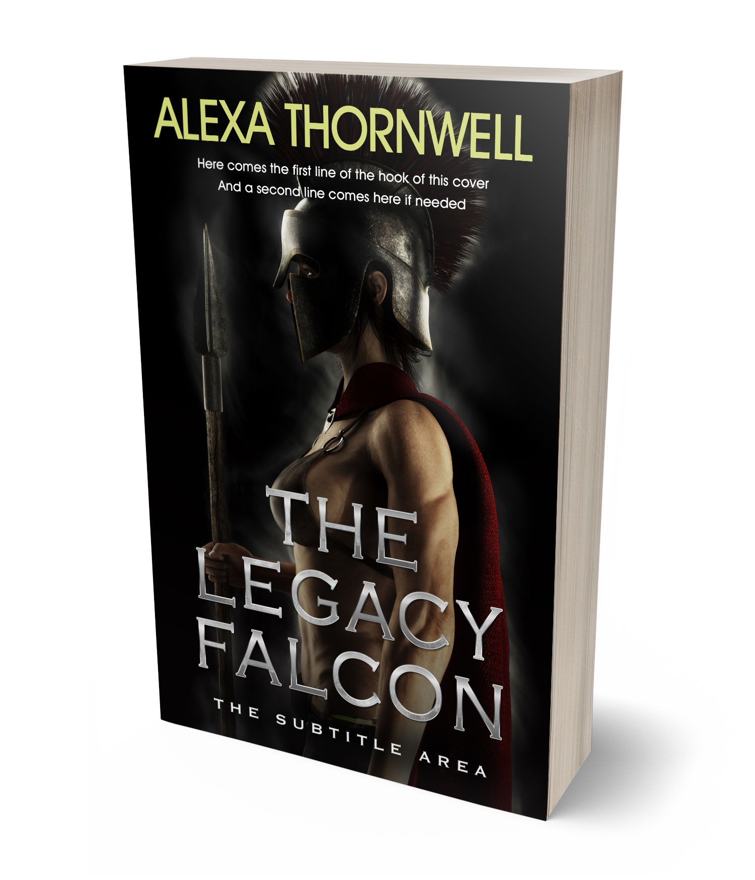 3D view of Custom & Premade Historical Book Cover - Cod Gray #35941 | BookCoverZone*