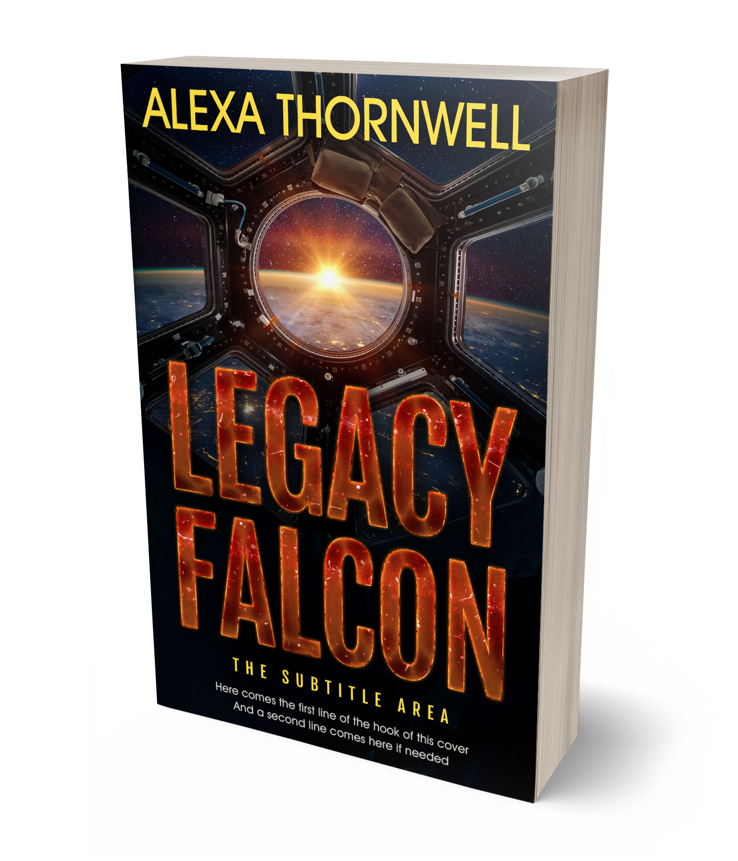 3D view of Custom & Premade  Book Cover - Copper #35969 | BookCoverZone*