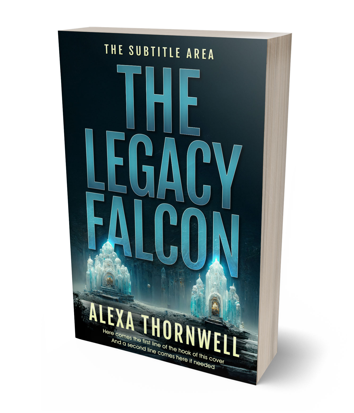 3D view of Premade Fantasy Book Cover - Firefly #35999 | BookCoverZone*