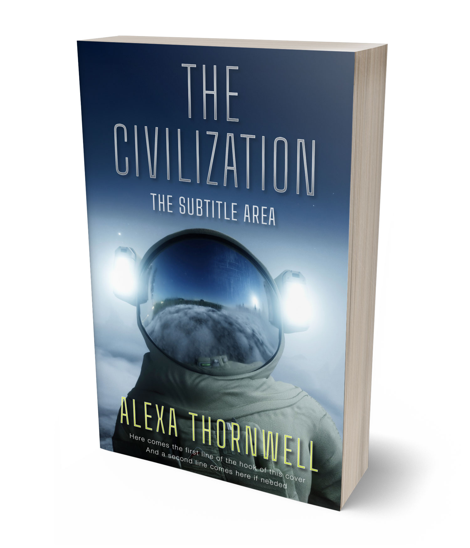 3D view of Custom & Premade Science Fiction Book Cover - Loblolly #36027 | BookCoverZone*