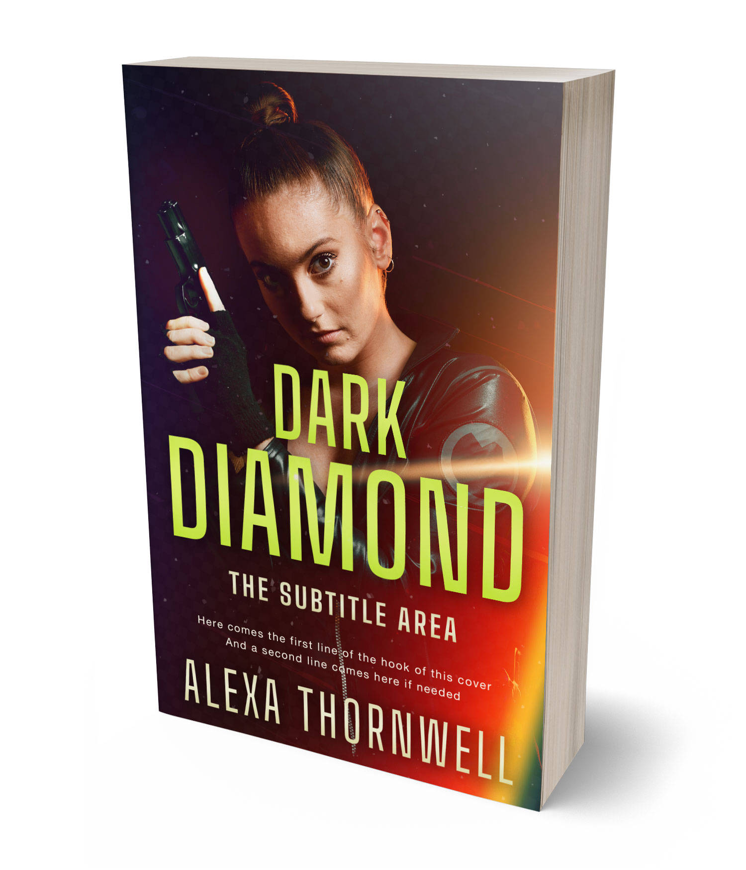 3D view of Premade Mystery & Thriller & Suspense Book Cover - Chenin #36036 | BookCoverZone*