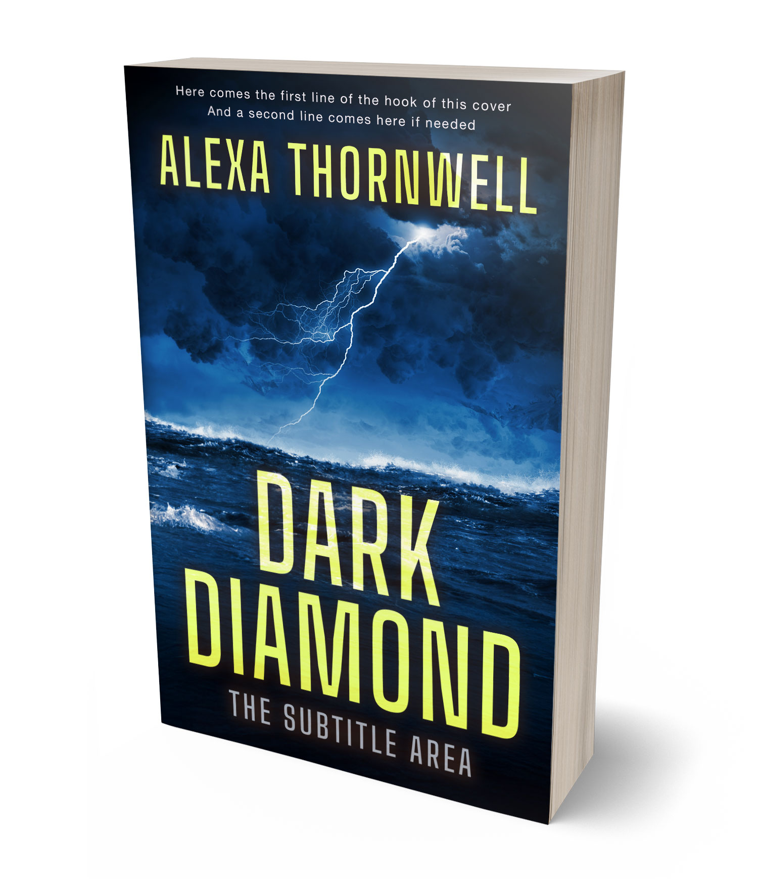 3D view of Premade Mystery & Thriller & Suspense Book Cover - Firefly #36047 | BookCoverZone*