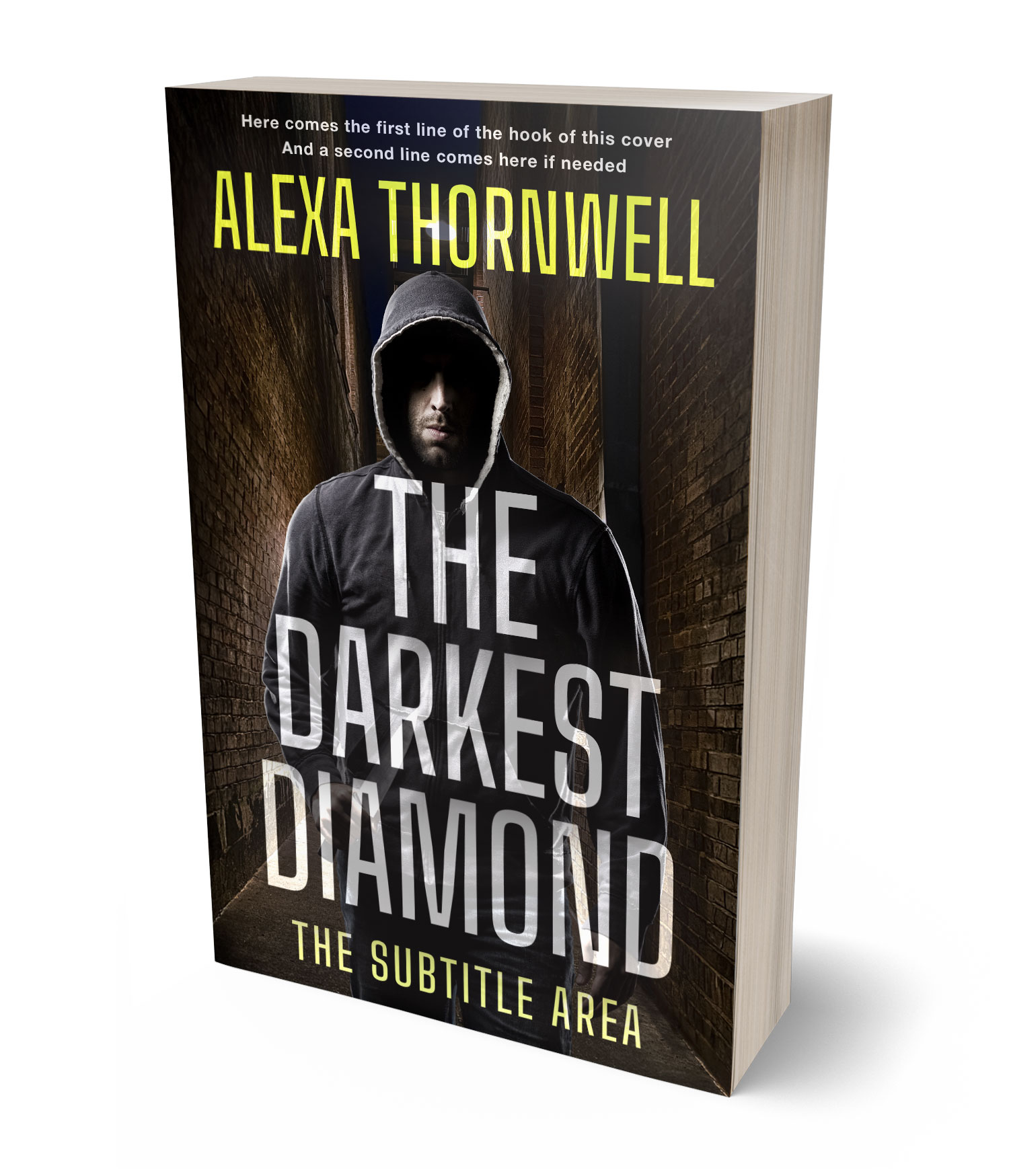 3D view of Premade Mystery & Thriller & Suspense Book Cover - Zeus #36055 | BookCoverZone*