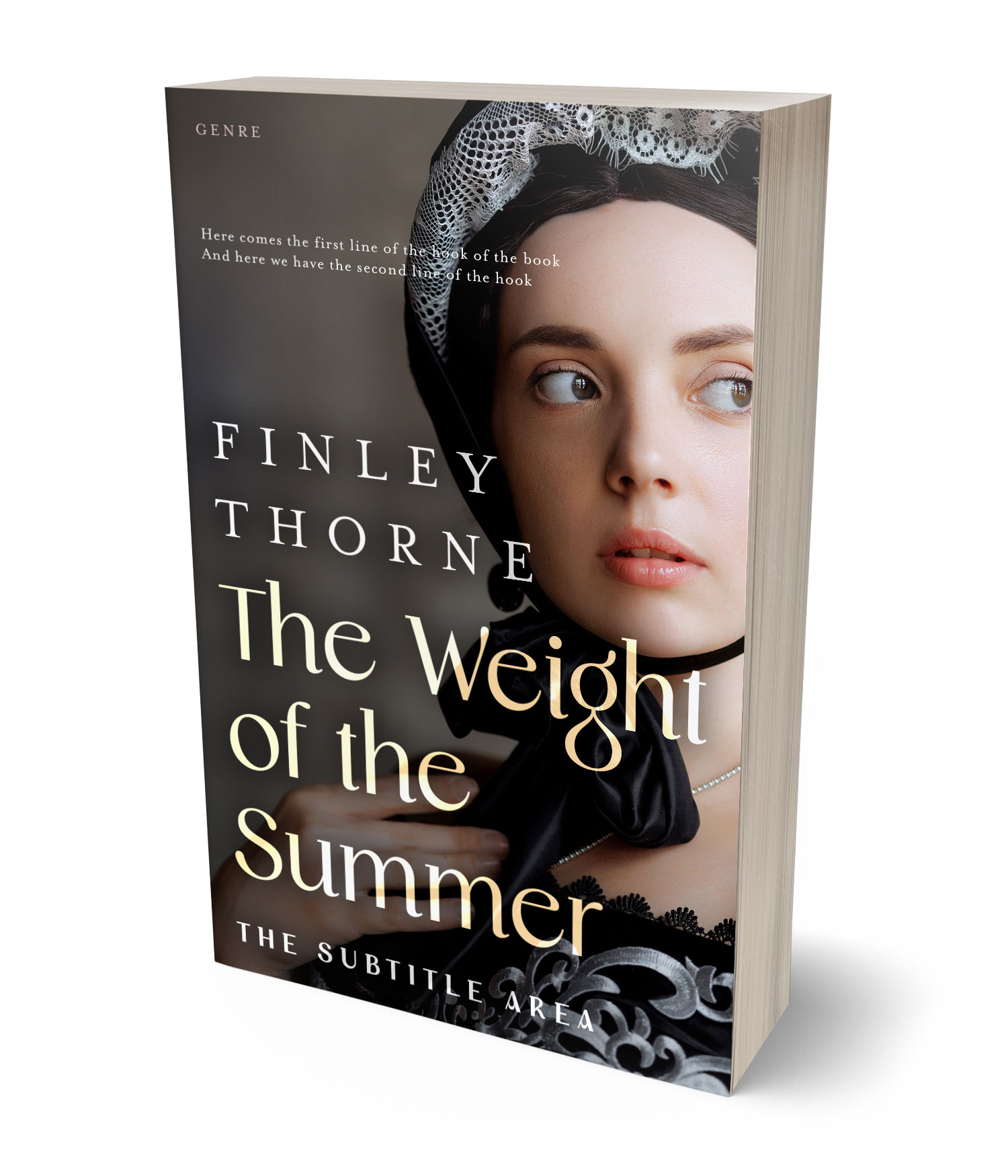 3D view of Premade Historical Book Cover - Dune #36093 | BookCoverZone*