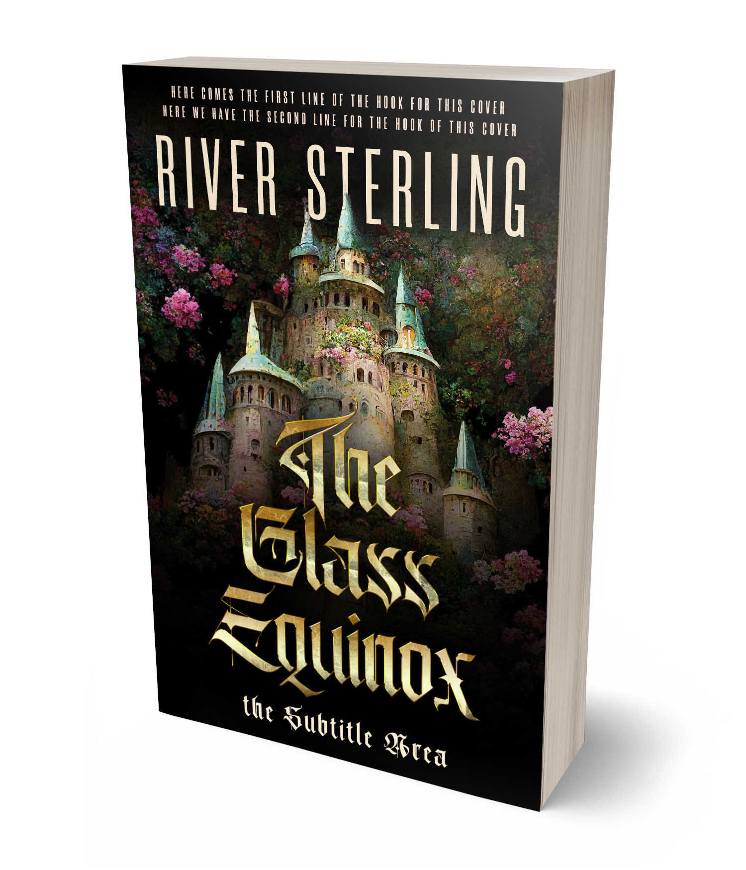 3D view of Premade Fantasy Book Cover - Sorrell Brown #36108 | BookCoverZone*