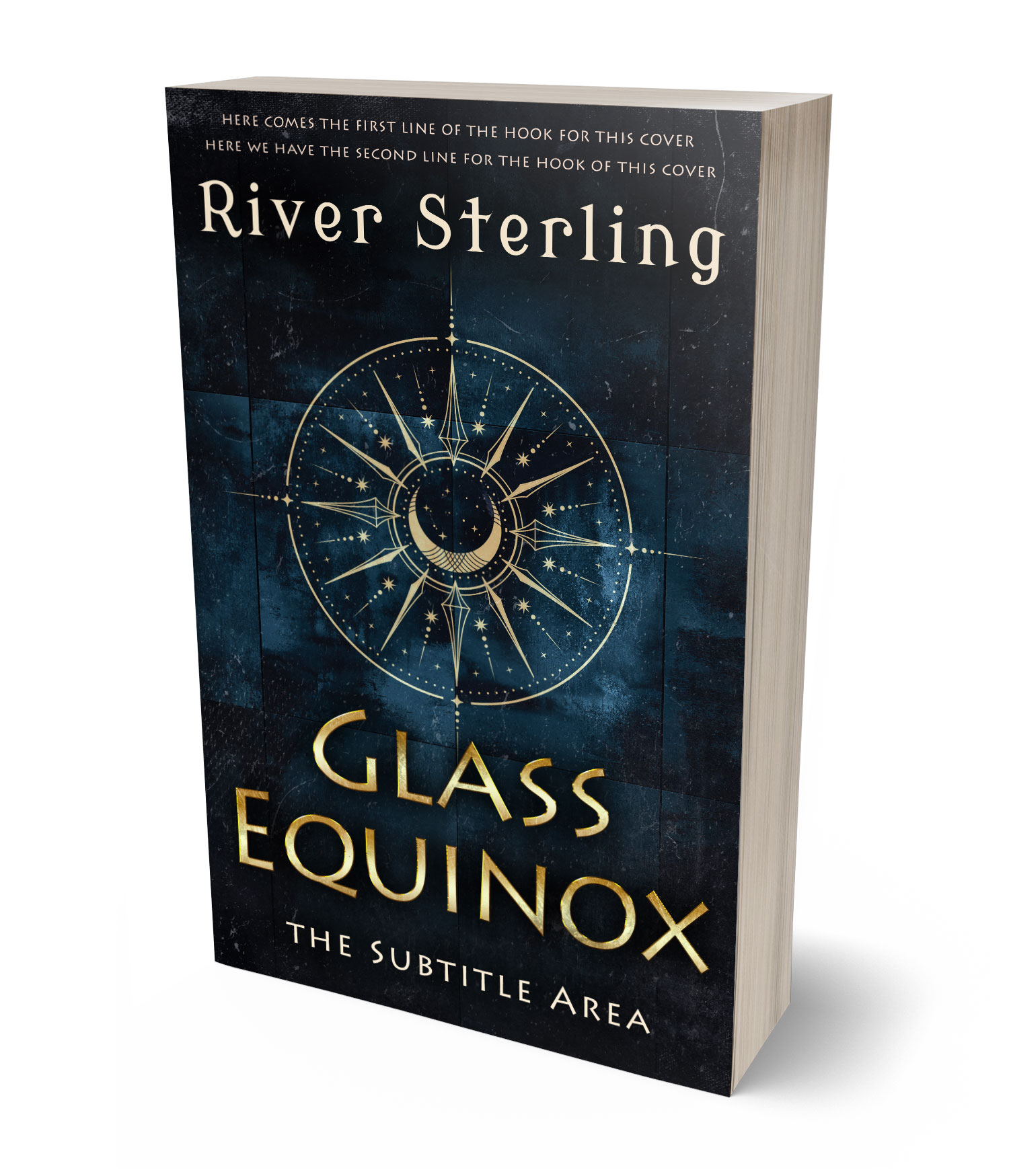 3D view of Premade Fantasy Book Cover - Bunker #36124 | BookCoverZone*