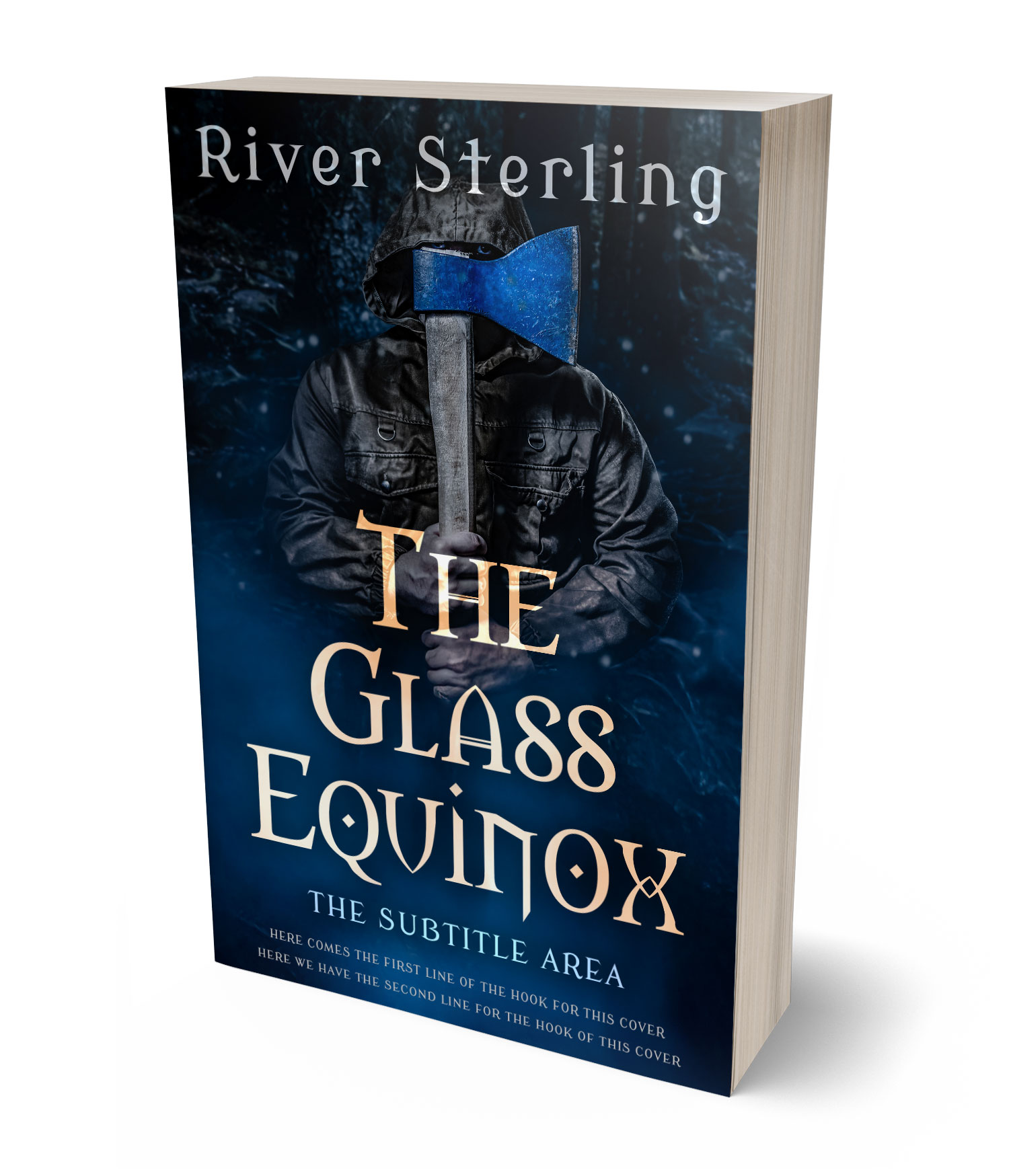 3D view of Premade Horror Book Cover - Firefly #36139 | BookCoverZone*