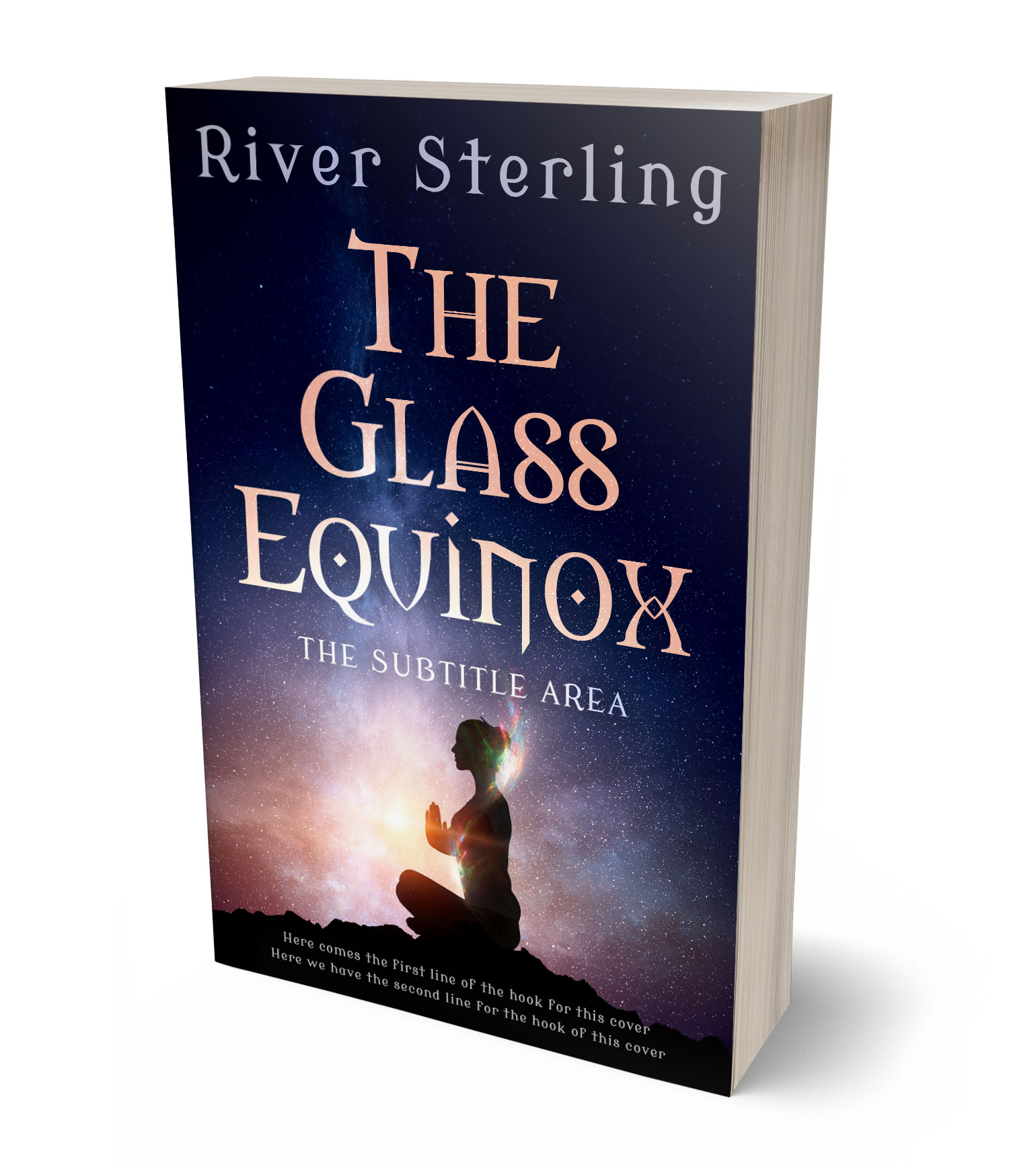 3D view of Premade Health & Mind & Body Book Cover - Cold Turkey #36145 | BookCoverZone*