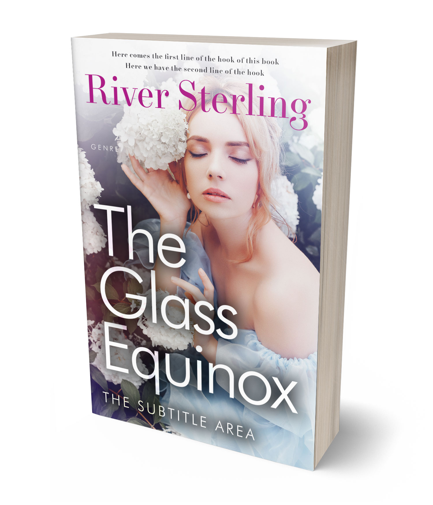 3D view of Premade Romance Book Cover - Swiss Coffee #36194 | BookCoverZone*