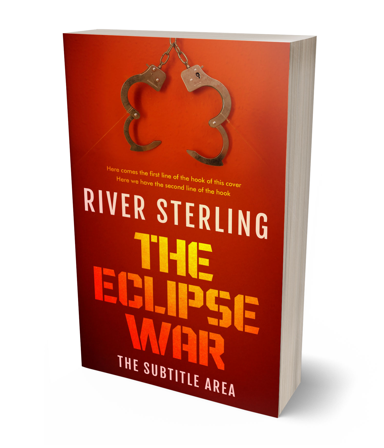 3D view of Premade Mystery & Thriller & Suspense Book Cover - Totem Pole #36221 | BookCoverZone*