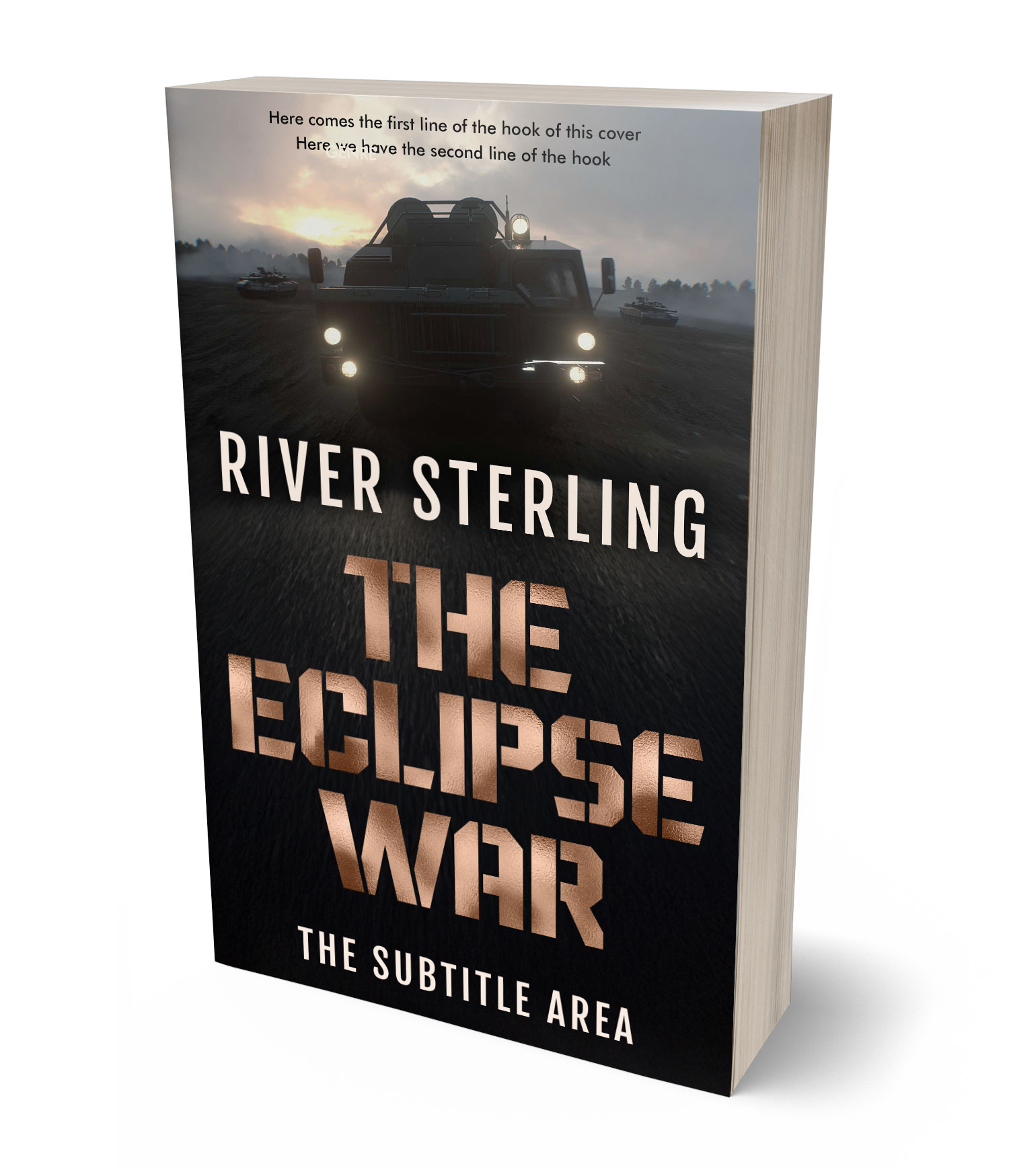 3D view of Premade Apocalyptica Book Cover - Rodeo Dust #36223 | BookCoverZone*