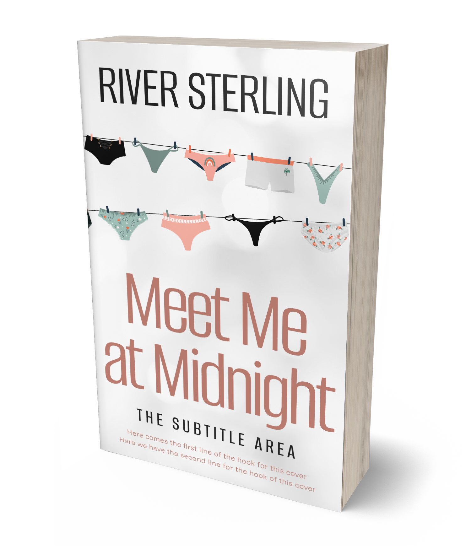 3D view of Premade Chick Lit Book Cover - Gallery #36266 | BookCoverZone*