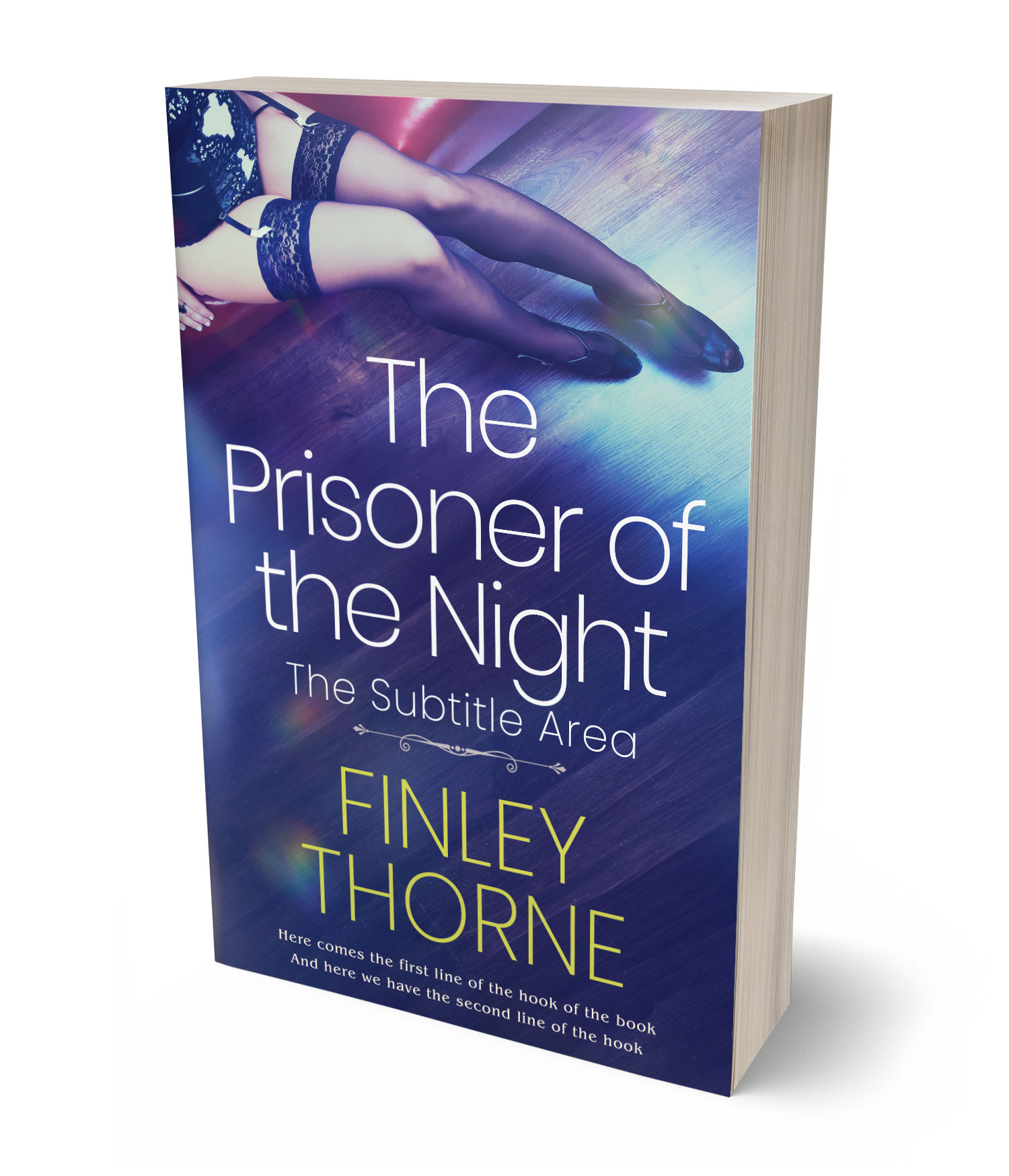 3D view of Premade Erotica Book Cover - Rhino #36366 | BookCoverZone*