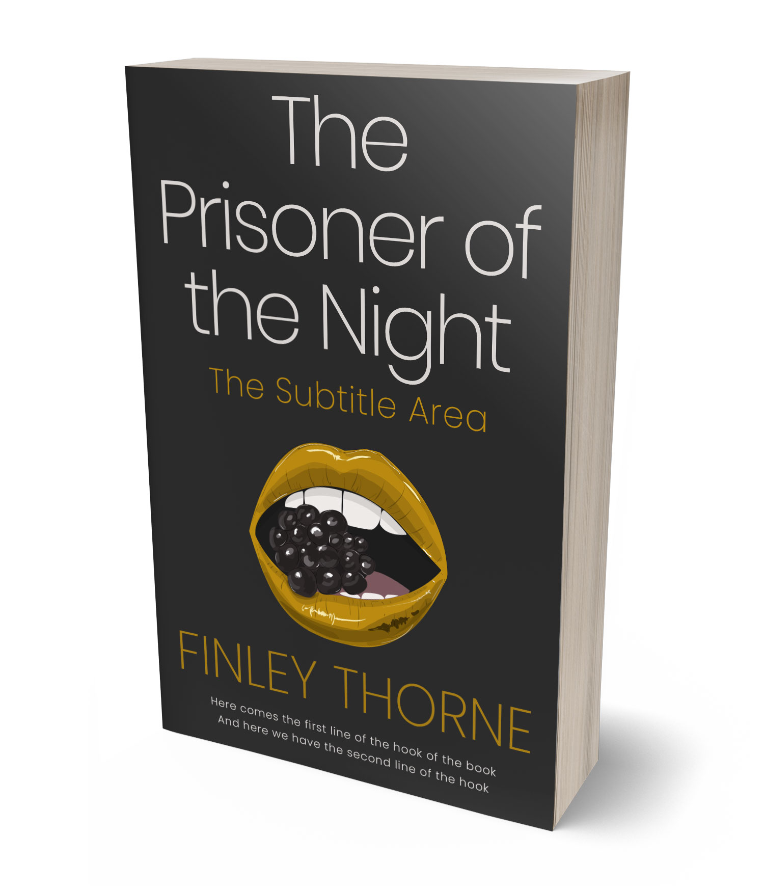 3D view of Premade Mystery & Thriller & Suspense Book Cover - Tuatara #36372 | BookCoverZone*