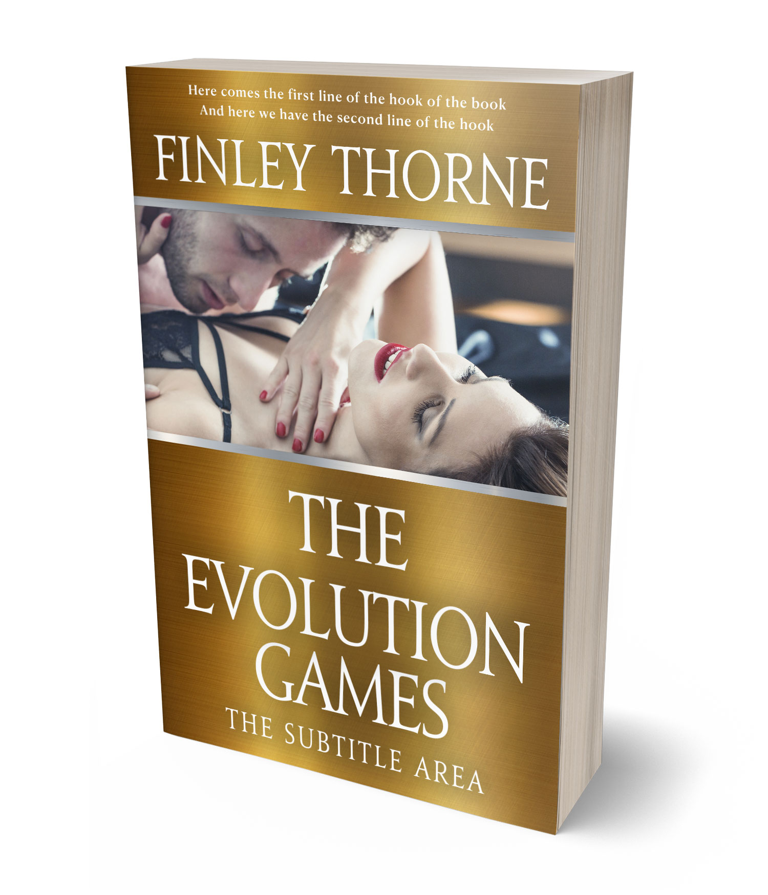 3D view of Premade Erotica Book Cover - Cape Palliser