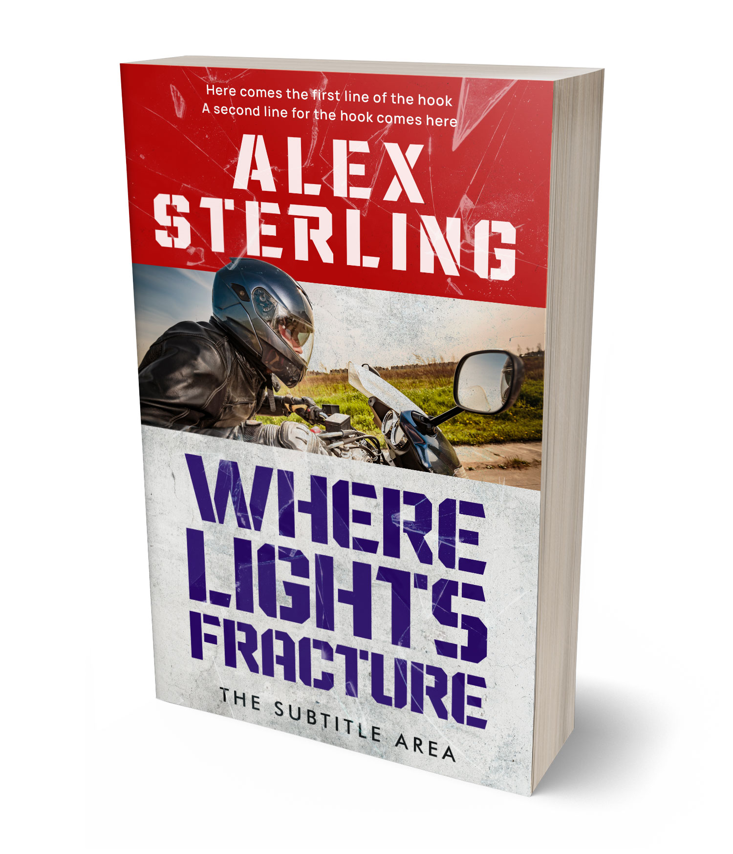 3D view of Premade Mystery & Thriller & Suspense Book Cover - Port Gore #36579 | BookCoverZone