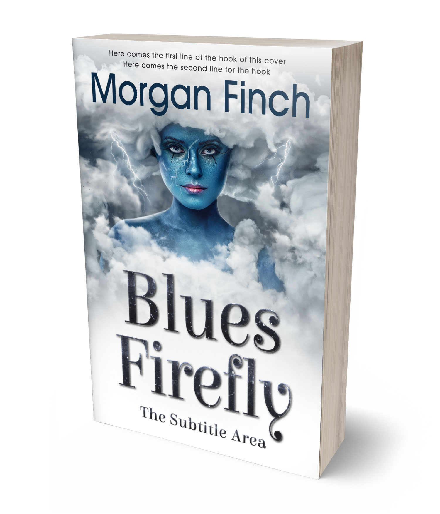 3D view of Premade Fantasy Book Cover - Iron #36707 | BookCoverZone*