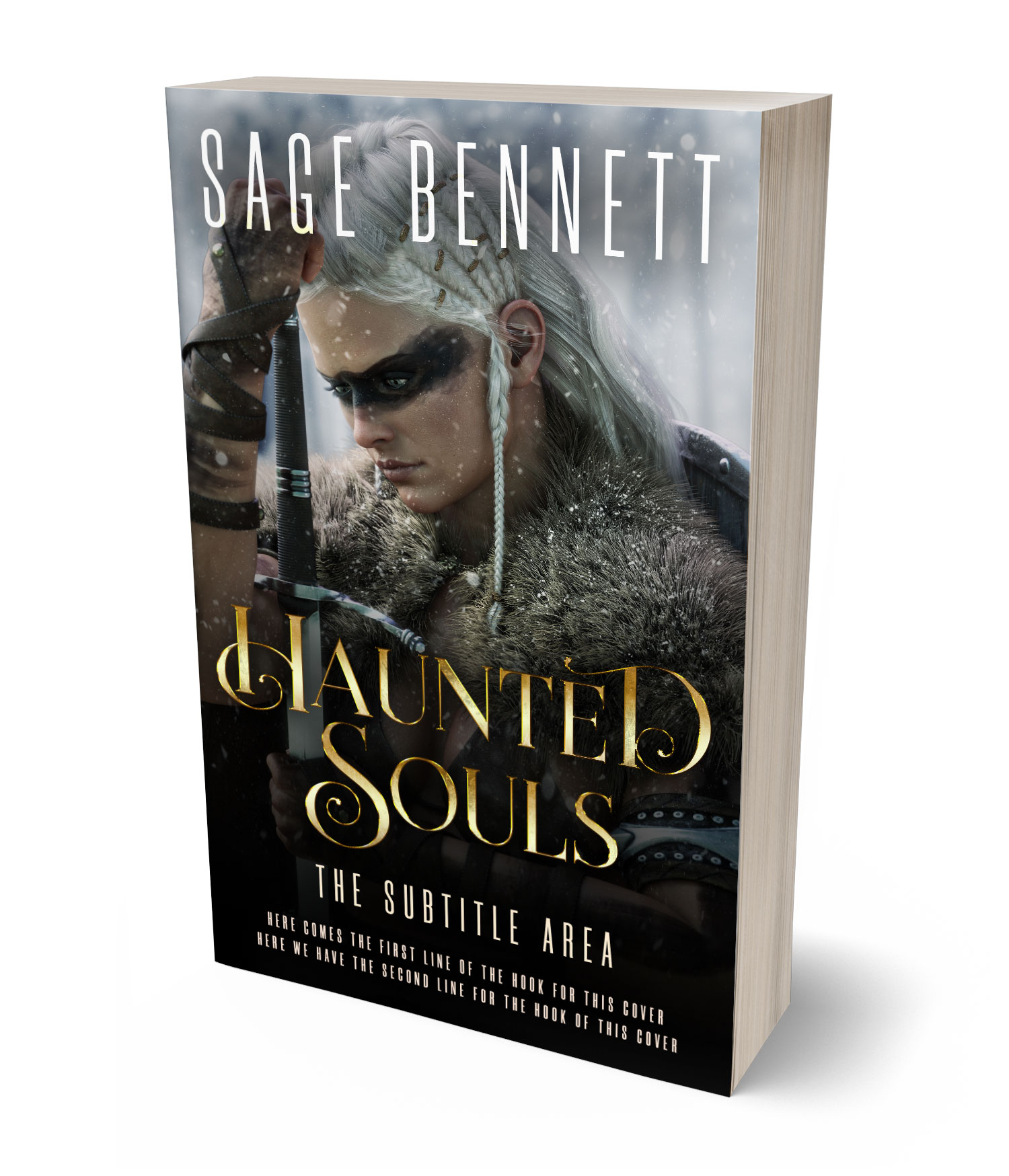 3D view of Premade Fantasy Book Cover - Tuatara #36780 | BookCoverZone*