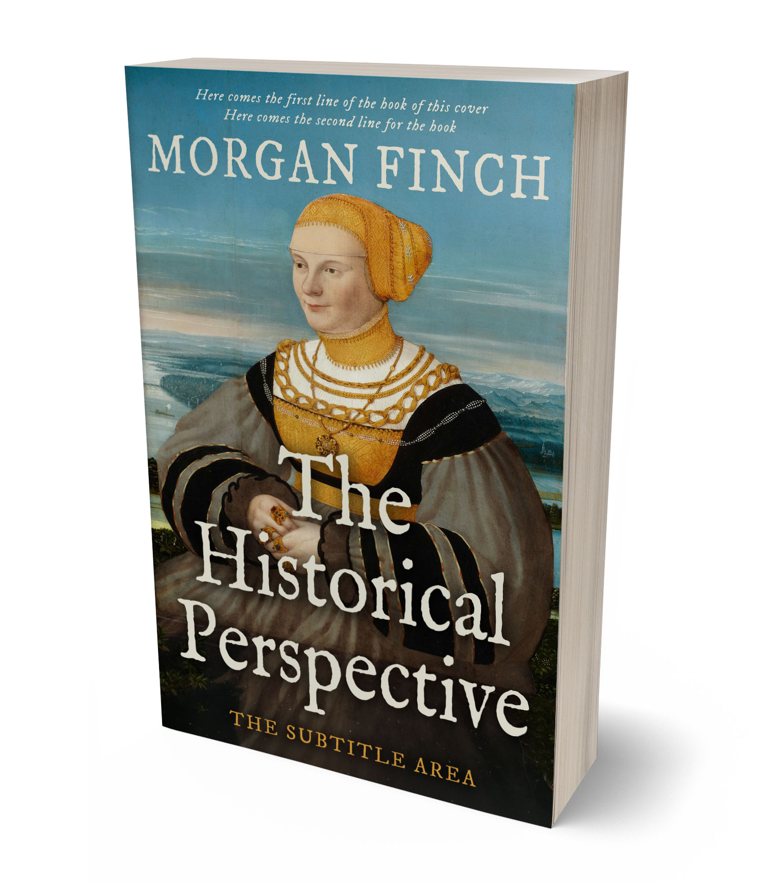 3D view of Premade Historical Book Cover - Outer Space #36802 | BookCoverZone*