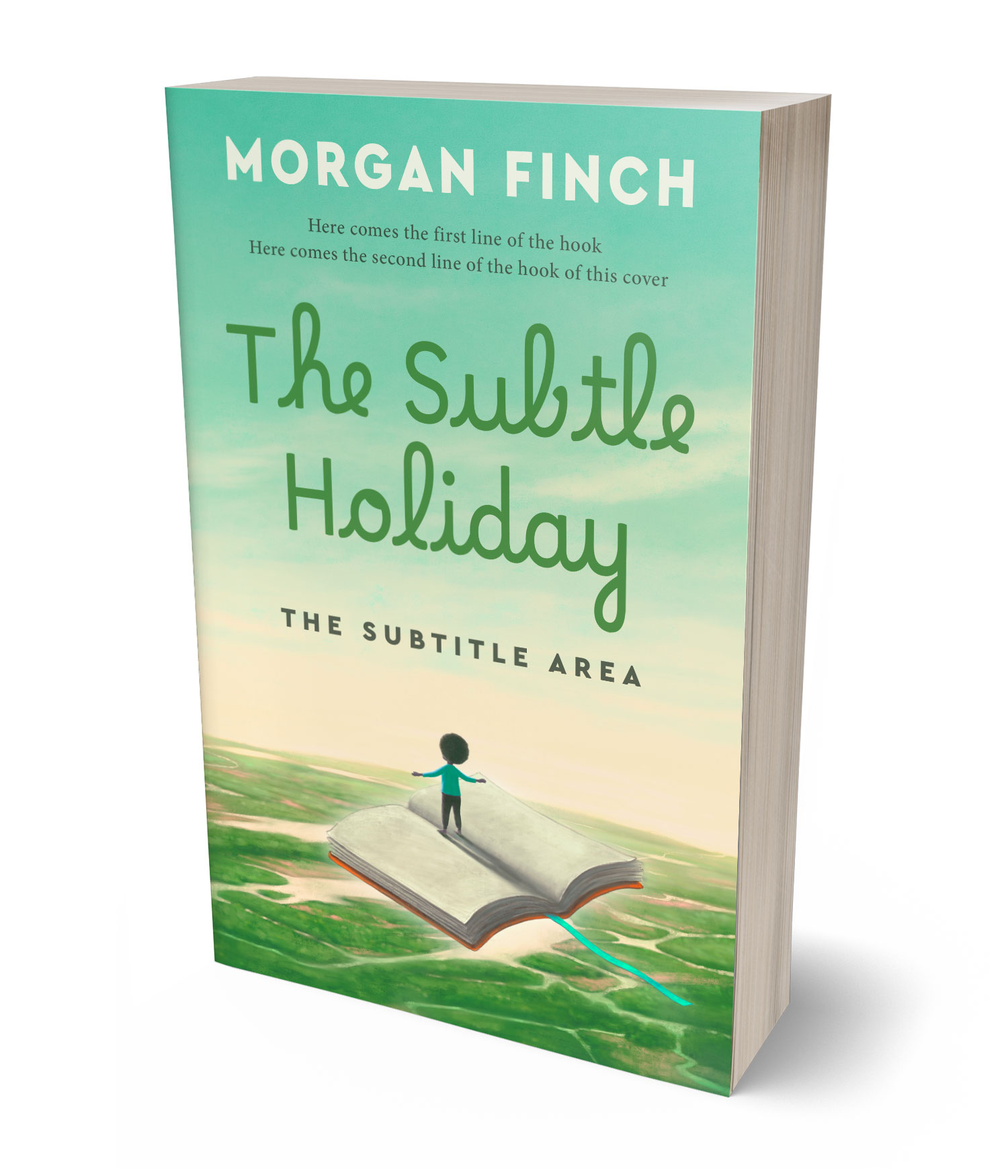 3D view of Premade Fantasy Book Cover - Sprout #36886 | BookCoverZone*