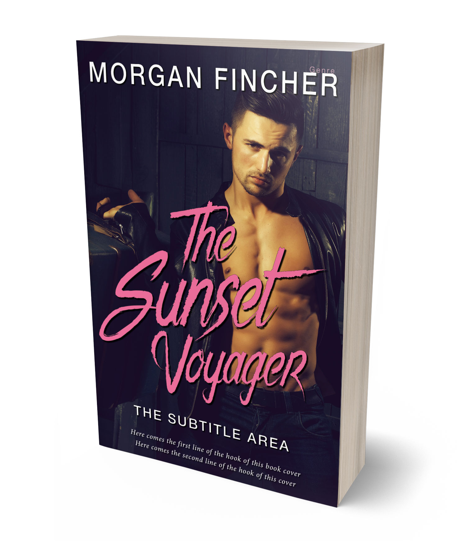 3D view of Premade Erotica Book Cover - Mirage #36935 | BookCoverZone
