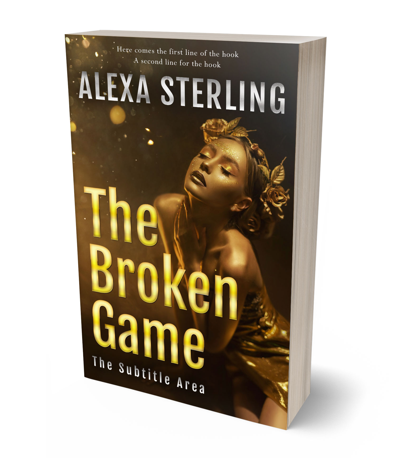 3D view of Premade Fantasy Book Cover - Sambuca #36987 | BookCoverZone