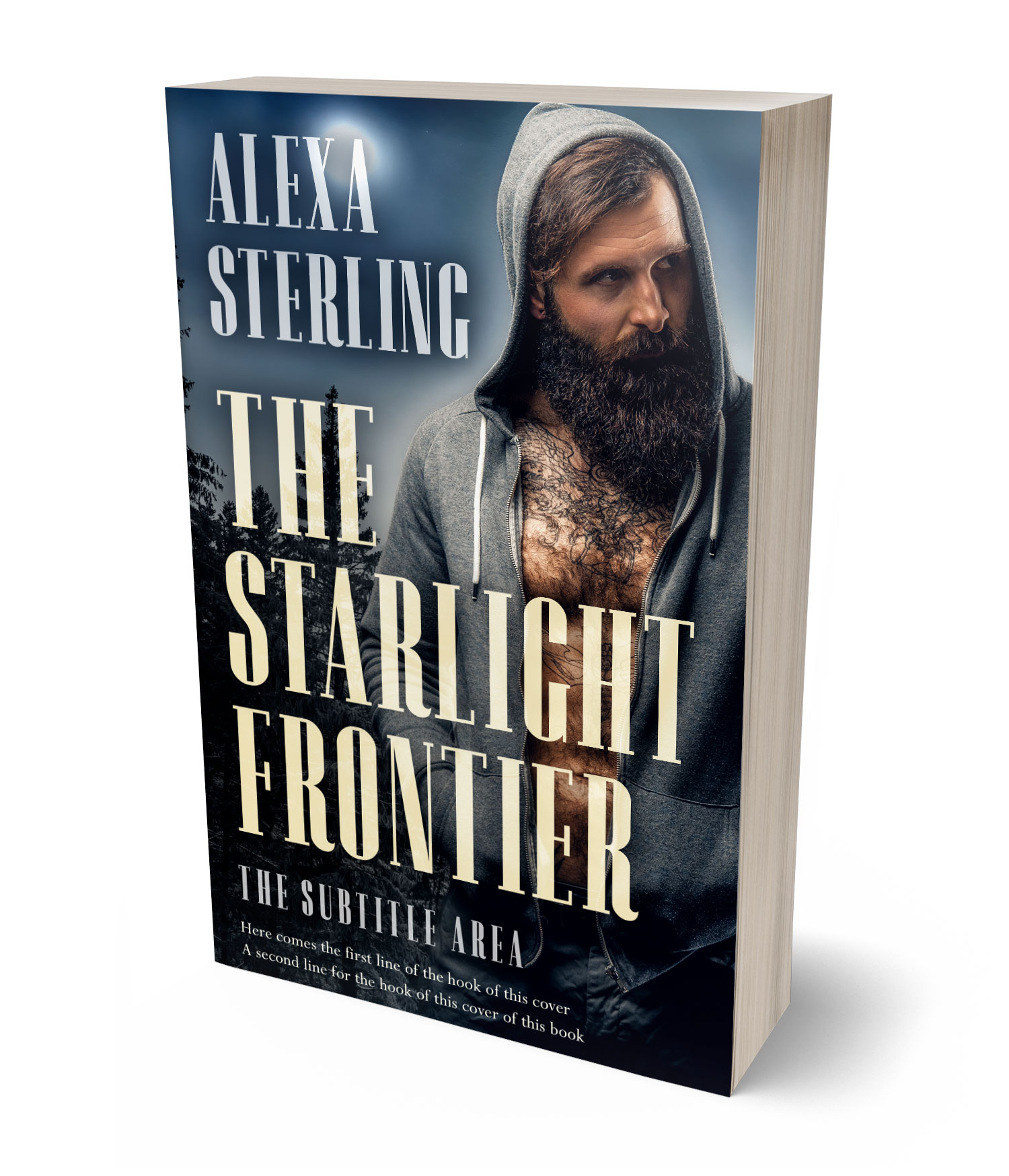 3D view of Premade Mystery & Thriller & Suspense Book Cover - Tana #37049 | BookCoverZone*