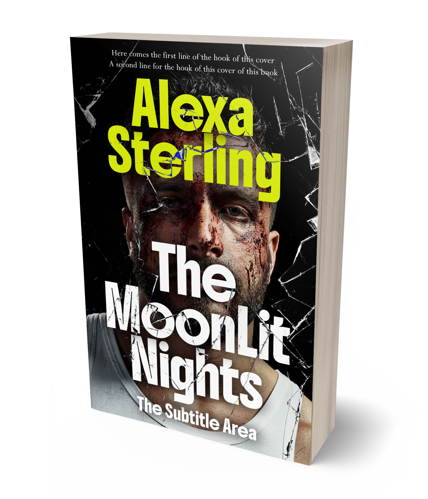 3D view of Premade Mystery & Thriller & Suspense Book Cover - Zeus #37058 | BookCoverZone*