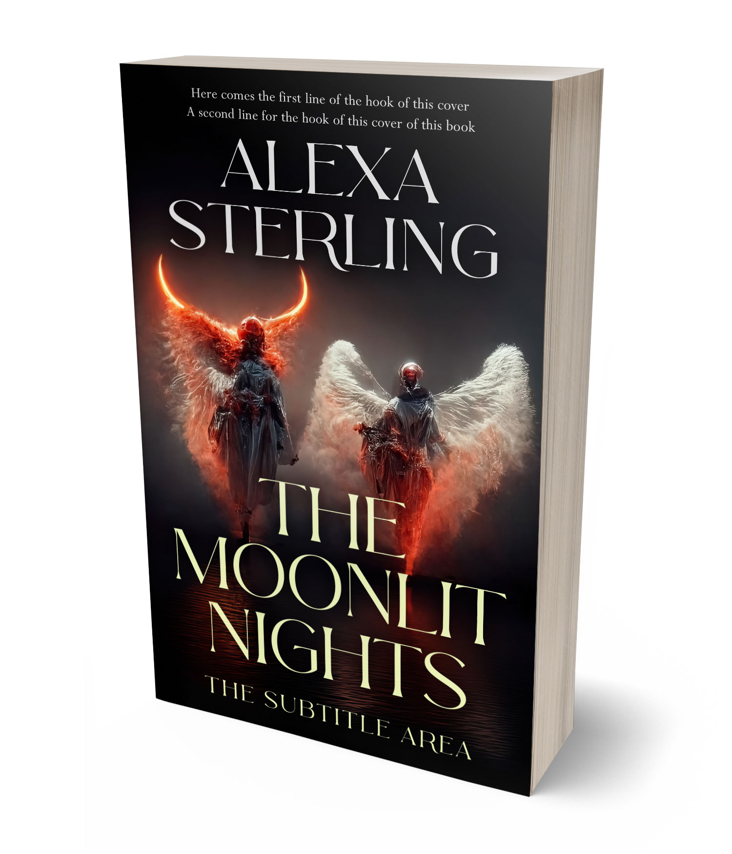 3D view of Premade Fantasy Book Cover - Sorrell Brown #37075 | BookCoverZone*
