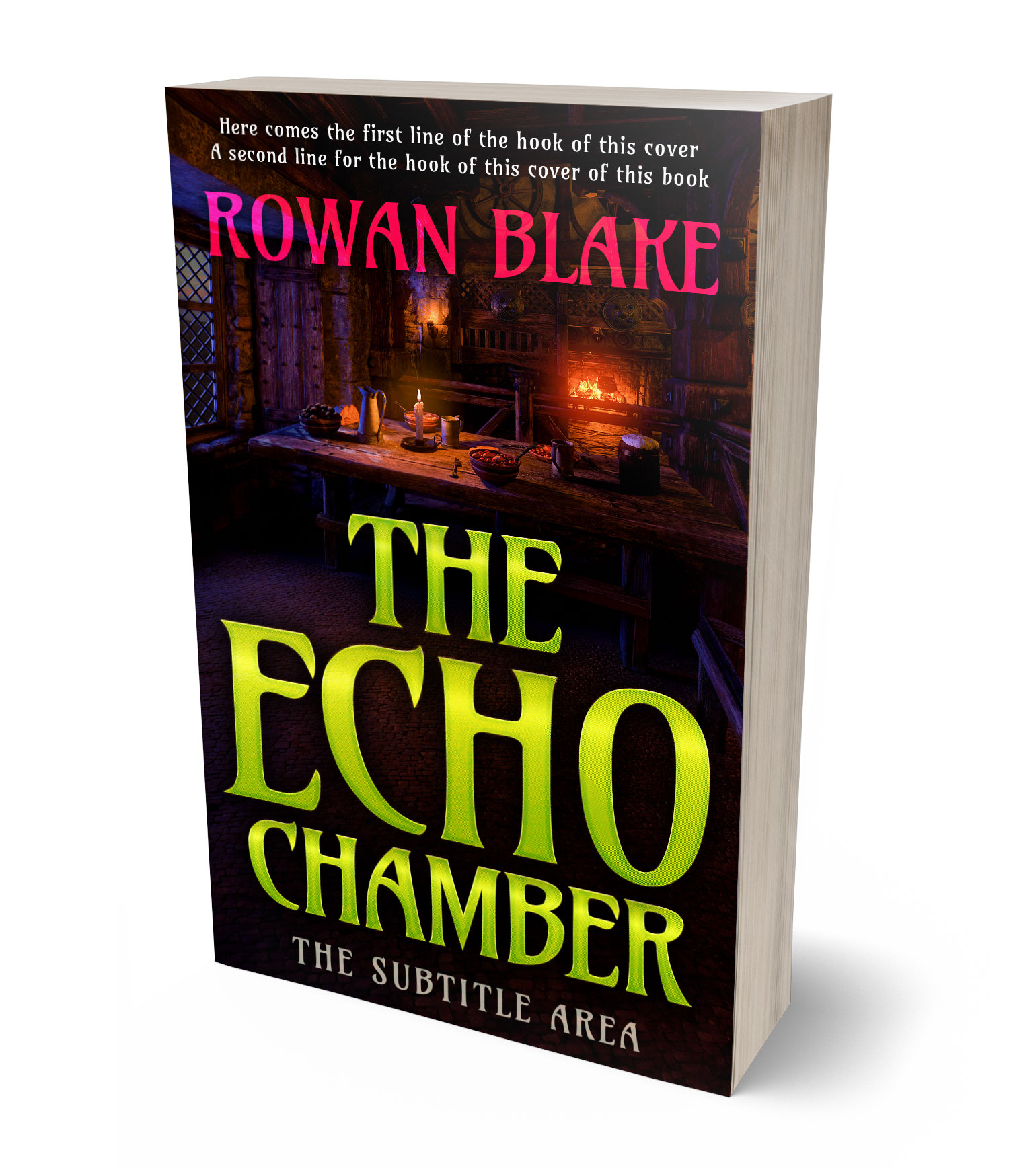 3D view of Premade Fantasy Book Cover - Hokey Pokey #37176 | BookCoverZone