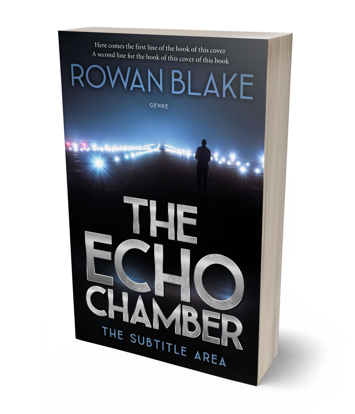 3D view of Premade Mystery & Thriller & Suspense Book Cover - Bombay #37177 | BookCoverZone