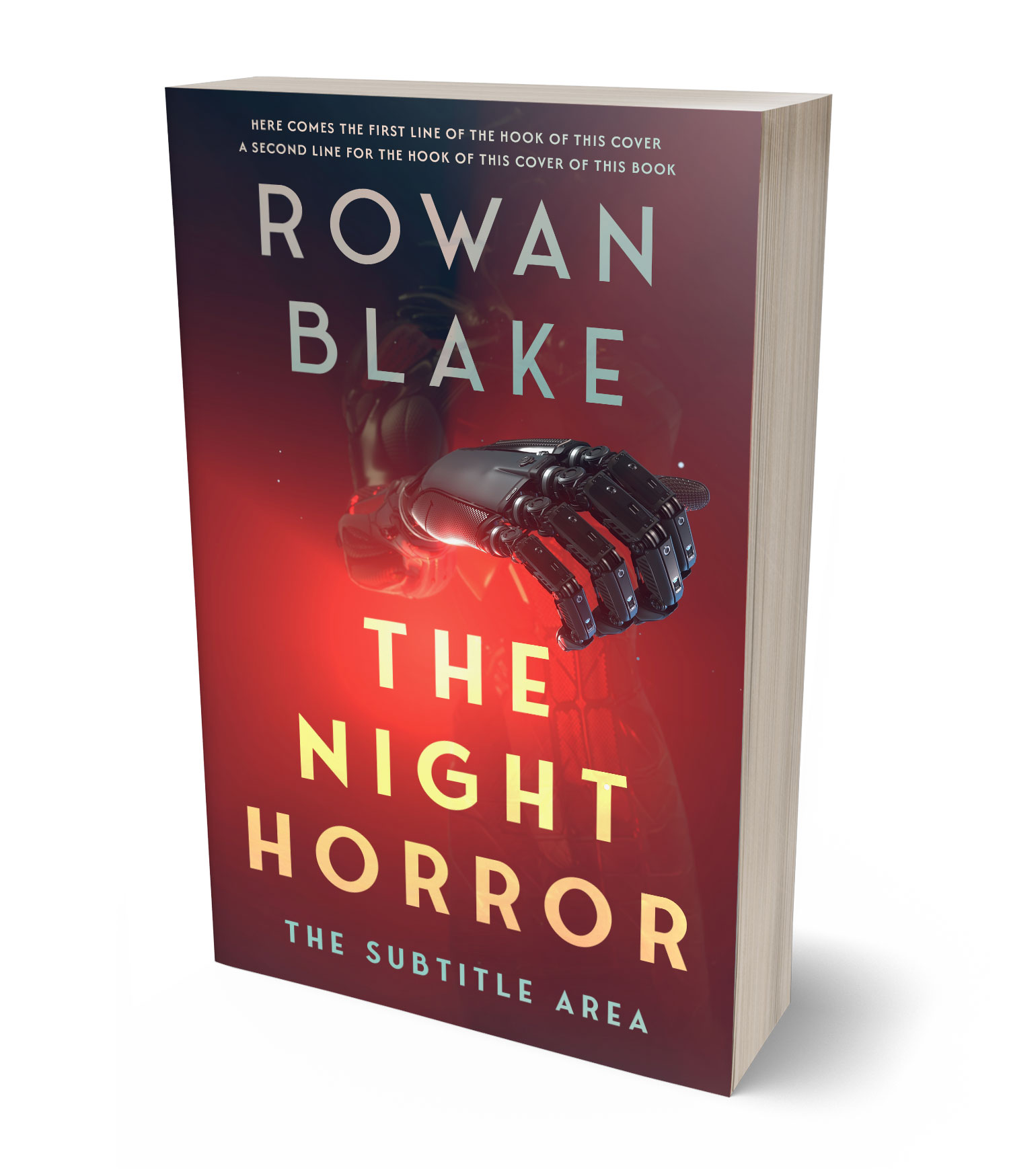 3D view of Premade Science Fiction Book Cover - Buccaneer #37278 | BookCoverZone