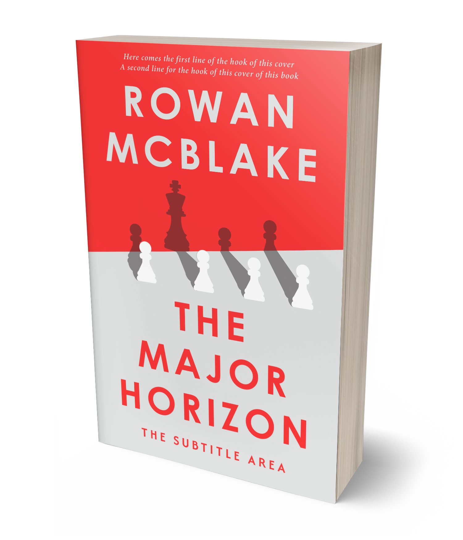 3D view of Premade Business Book Cover - Mercury #37365 | BookCoverZone