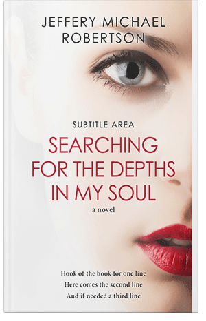 Premade Book Cover White Linen