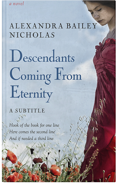 Front view of Premade Romance Book Cover - Jungle Mist