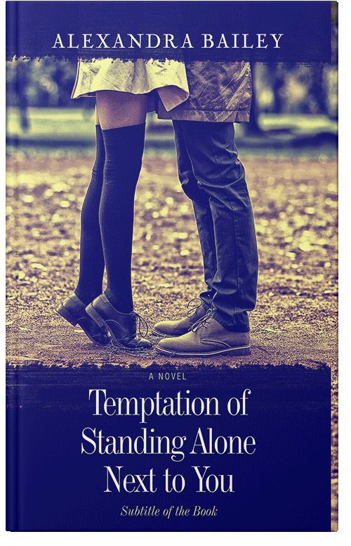 Front view of Premade Romance Book Cover - Coral Reef