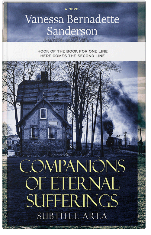 Front view of Premade Romance Book Cover - Sisal