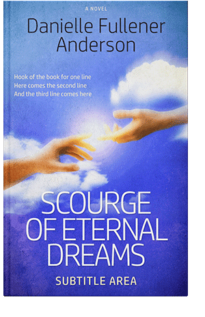 Pre Made Book Cover Havelock Blue