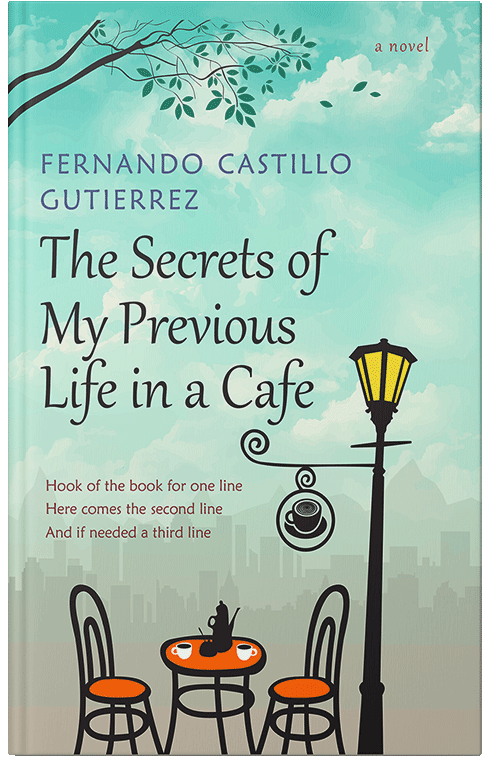 Front view of Premade Romance Book Cover - Edgewater