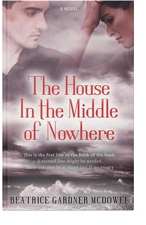 Pre Made Book Cover Dusty Gray