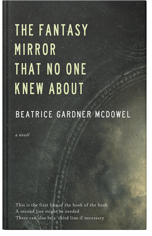 Front view of Premade Mystery & Thriller & Suspense Book Cover - Heavy Metal