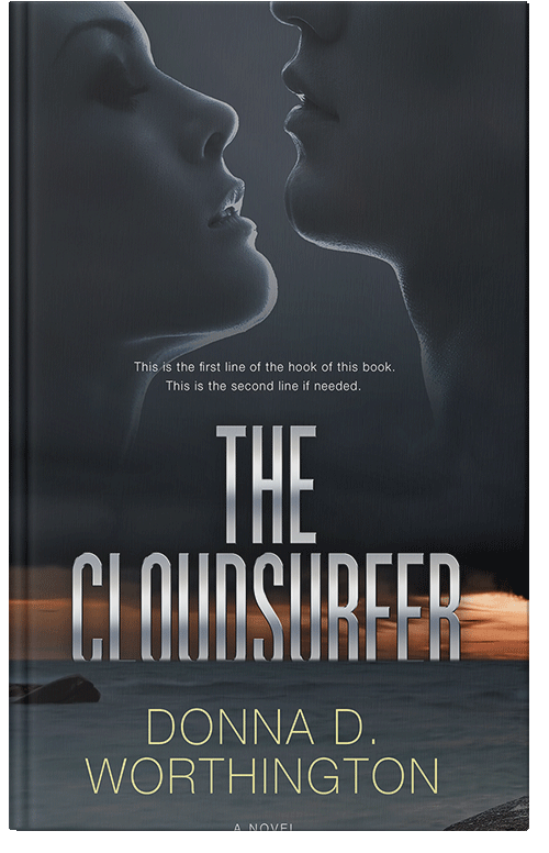 Front view of Premade Romance Book Cover - Shark