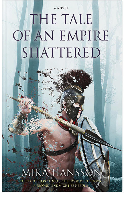 Front view of Premade Mystery & Thriller & Suspense Book Cover - Outer Space