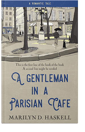 Pre Made Book Cover Foggy Gray