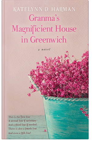 Premade Book Cover Wafer