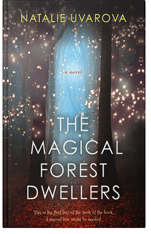 Premade Book Cover Woody Brown