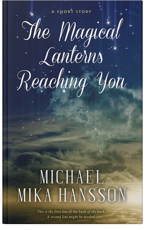 Front view of Premade Fantasy Book Cover - Cloud Burst