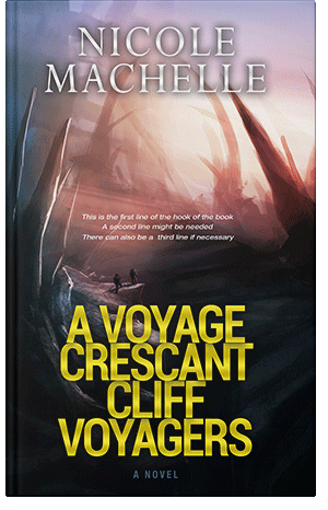 Premade Book Cover Straw