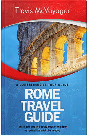 Premade Book Cover Red Damask