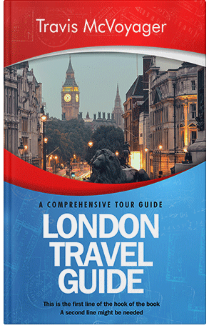 Premade Book Cover Steel Blue